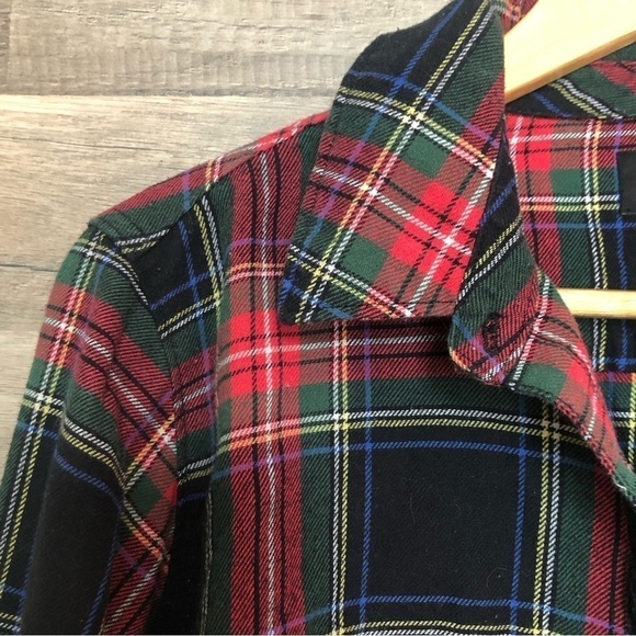 Vintage Lee Rider Plaid Button Up Shirt Large - Picture 2 of 7